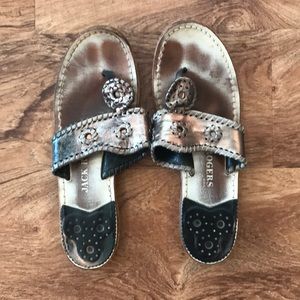 Jack Rogers Silver Size 8
